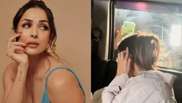 Malaika Arora Avoids Paps After Her Night Out, Hides Her Face As She Jumps Into A Cab In Viral Video