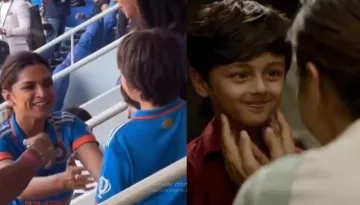 Deepika Padukone Showers Kisses On SRK's Son, AbRam Khan, Fans Compare It With A 'Jawan' Scene