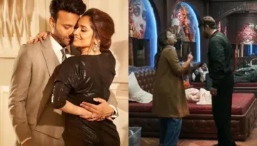 BB 17: Sana Raees Doesn't Let Vicky Jain Sleep With Ankita Lokhande In The Same Bed, Makes Him Upset