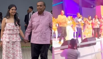 Isha Ambani Cutely Dances With Husband, In-Laws And Parents At Twins' 1st Birthday Bash