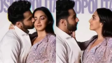 Varun Dhawan Abruptly Kisses BFF, Sidharth Malhotra's Wife, Kiara Advani In An Old Clip, She Reacts