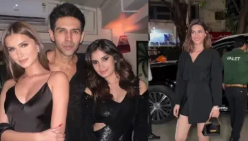 Kartik Aaryan Celebrates B'Day With Tara Sutaria Amid Dating Speculations, Kriti And Others Attend