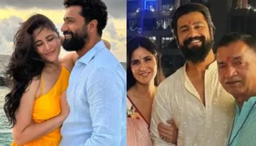 Vicky Kaushal's Father, Sham Cuts Cakes With The Former And Katrina On His B'Day, 'Bahu' Drops Pic