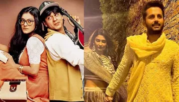 Telugu Star, Nithiin Reddy Recreates SRK And Kajol's Iconic 'DDLJ' Moment With His Wife, Shalini