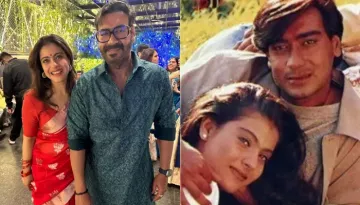 Kajol Drops An Unseen Pic From The Sets Of 'Ishq', Ajay Devgn Reacts By Sharing Their Proposal Story