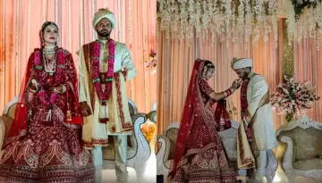 Indian Pacer, Mukesh Kumar Gets Married To Divya, Duo Stuns In Traditional Wears, Pics Go Viral