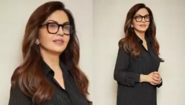 Nita Ambani Dons A Geeky Glasses And A Pant Suit For The London's Longest Running Show, 'Mamma Mia'
