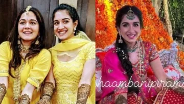 Radhika Merchant Kisses Pregnant Sissy, Anjali's Baby Bump While Posing At Her 'Mehendi' Bash