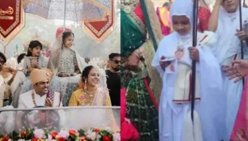 Gujarat Diamond Merchant's 9-Year-Old Daughter Embraces Monkhood, Walks 700km Along With Other Monks