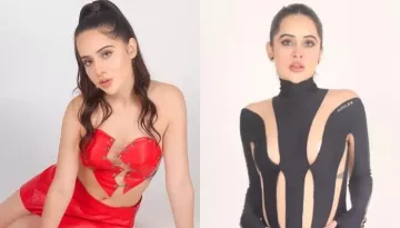 Uorfi Javed Ditched Self-Designed Outfits And Wore A Branded Barely-There Bodysuit Worth Rs. 2 Lakhs