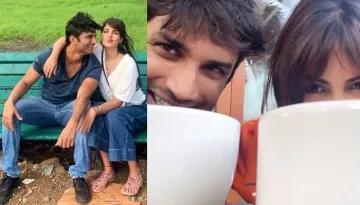 Rhea Chakraborty Shares Mushy Photos With Sushant Singh Rajput, Pens 'Infinity Plus One' To Wish Him