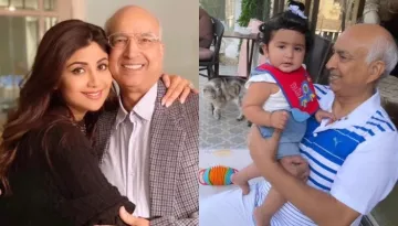 Shilpa Shetty Shares Unseen Glimpses Of Daughter, Samisha To Wish Her Father-In-Law On His B'Day