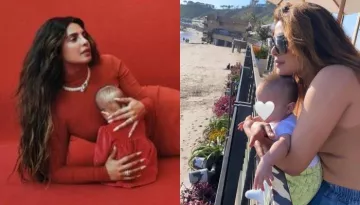 Priyanka Chopra's Daughter, Malti Enjoys On A Beach With Her Family, Dons A Cutesy Dior Jumpsuit