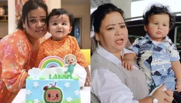 Bharti Singh Reacts Hilariously As Paps Ask If Her Son, Laksh Has Grown Teeth, Says 'Aap Ungali Do'