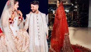 'Dance India Dance 4' Judge Mudassar Khan's Wife, Riya Wore A Pakistani-Style Lehenga For 'Walima'