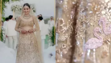Malvika Raaj Reveals Husband Designed Her Wedding Lehenga: It Has Her Initials, Swans, Pup And More