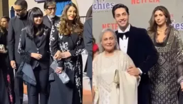 Aishwarya Rai's Missing Wedding Ring Grabs Eyeballs, Bachchans Look Uncomfortable At 'Archies' Event