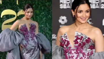 Alia Bhatt Turns Heads In A Sultry Grey-Gown At An Event, Netizens Remain Unimpressed With Her OOTN