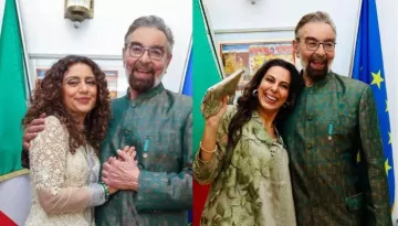 Kabir Bedi Wins Civilian Honour In Italy, Wife, Parveen, Daughter, Pooja Join Together To Cheer Him