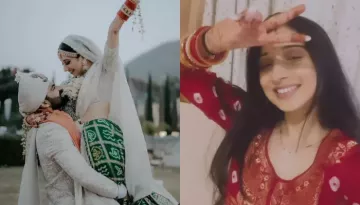 Vrushika Mehta Drops A Glimpse Of Her Post-Marriage Look, Flaunts Dainty 'Mangalsutra' And 'Sindoor'