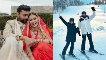 Newlyweds, Varun Tej And Lavanya Tripathi Enjoy Their Romantic Honeymoon In Snow-Covered Finland