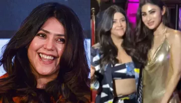 Ektaa Kapoor Dons A Sexy Printed Tube Top And Wrap Skirt At Mouni Roy's Party, Gets Brutally Slammed
