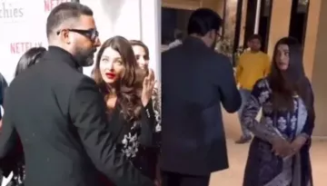 Aishwarya Rai Is Rude To Abhishek Bachchan In Front Of Paps? Netizen Says 'She's Just Tired Of This'