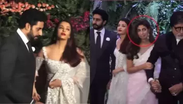 Shweta Bachchan Makes A Miffed Face After Watching Aishwarya Rai-Abhishek Together, Netizens React