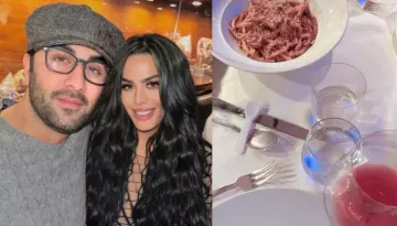 Ranbir Kapoor Meets Sanjay Dutt's Daughter, Trishala, Duo Feasts On A Scrumptious Meal And Red Wine