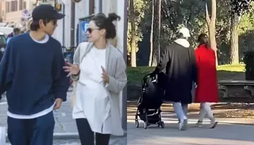 Song Joong Ki Spent Quality Time With Son And Engaged In PDA With Wife, Katy Louise Saunders In Rome