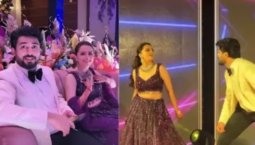 Inside Glimpses From Shrenu Parikh's Engagement, She Danced Her Hearts Out With Her Fiance, Akshay