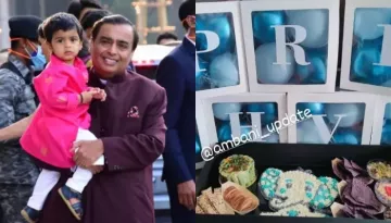 Akash Ambani's Elder Son, Prithvi Receives Dessert Hamper Filled With Candies, Cup Cakes To More