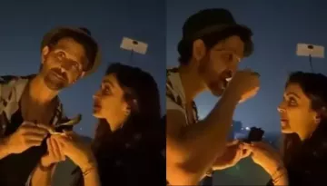 Deepika Padukone Drools Over Hrithik Roshan As He Feeds Her Cake In Unseen Video, Redditors React