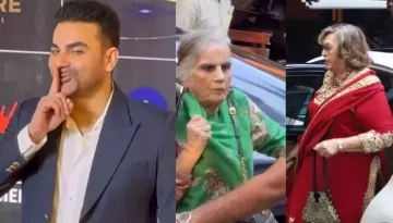 Arbaaz Khan's 2nd Wedding: Father, Salim Khan And Mother, Salma Khan Arrive In Style, Others Join