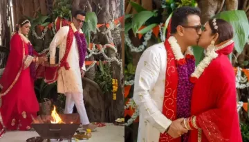Ronit Roy Gets Married Again At 58 With His Ladylove, Neelam Bose, Duo Lip Locks During The Rituals