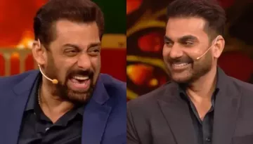 Arbaaz Khan Blushes At Mention Of 'Shaadi' While Salman Khan Makes A Hilarious Remark On The Same