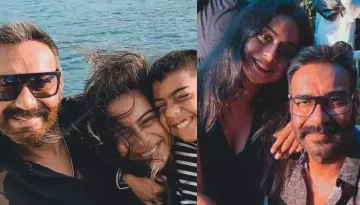 Ajay Devgn Drops Unseen Family Pics From New Year Celebration, Shares Cute Moments With Nysa And Yug