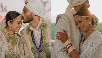 Indian Cricketer, Akshar Patel Ties The Knot With GF, Meha, Bride's Unique 'Chooda' Steals The Show
