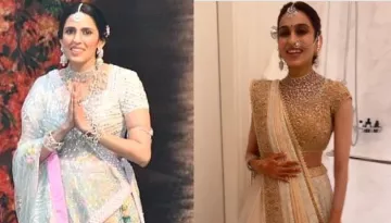 Shloka Mehta's Sister, Diya Looks Exactly Like Her, Stuns In Abu Jani Lehenga With Diamond Jewels