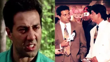 When Sunny Deol Pledged Never To Work With Shah Rukh After 'Darr', Ripped His Own Jeans In Anger