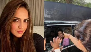 Esha Deol Takhtani Trolled For Not Shaking Hand With A Woman, Who Blessed Her, 'Bahut Ghamandi Hai'