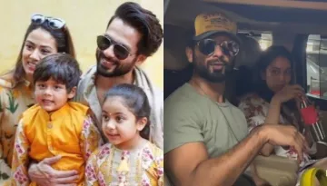 Shahid Kapoor Lashes Out At Paps For Clicking His Kids' Pics At The Airport, Says 'Kyu Le Raha Hai?'