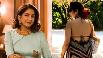 Neena Gupta Wears Mini Black Dress At The Age Of 63, Fan Says, 'Apke Agey Sare Actress Fail Hai'
