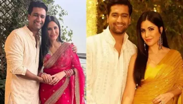 Katrina Kaif And Vicky Kaushal Visit Siddhivinayak Temple, Actress' 'Punjabi Bahu' Look Goes Viral