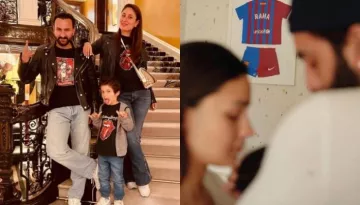 Kareena Kapoor's Elder Son, Taimur Goes To Visit His 2-Month-Old Cousin Sissy, Raha Kapoor