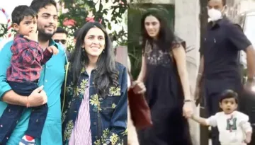 Akash Ambani's Son, Prithvi Looks Cute As He Arrives With Mom, Shloka For Karan Johar's Twins' B'Day