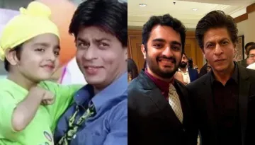 'Kuch Kuch Hota Hai' Child Artist, Parzaan Dastur Looks Dapper Now, Drops Photos With Shah Rukh Khan