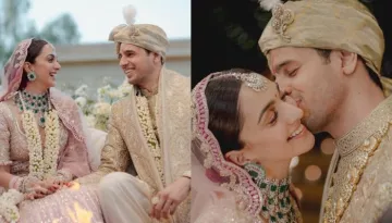 Kiara Advani Shares First Pictures From Wedding, Bride Stuns In Pink Lehenga And Huge Emerald Choker