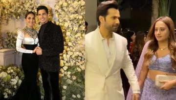 Varun Dhawan's Wife, Natasha Dalal Stuns In A Lavender Lehenga For Sid-Kiara's Reception