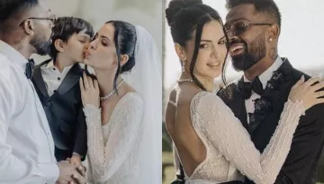 Hardik Pandya-Natasa Say 'I Do' In The Presence Of 3-Yr-Old Son Agastya, Netizens Say, 'Lucky Son'